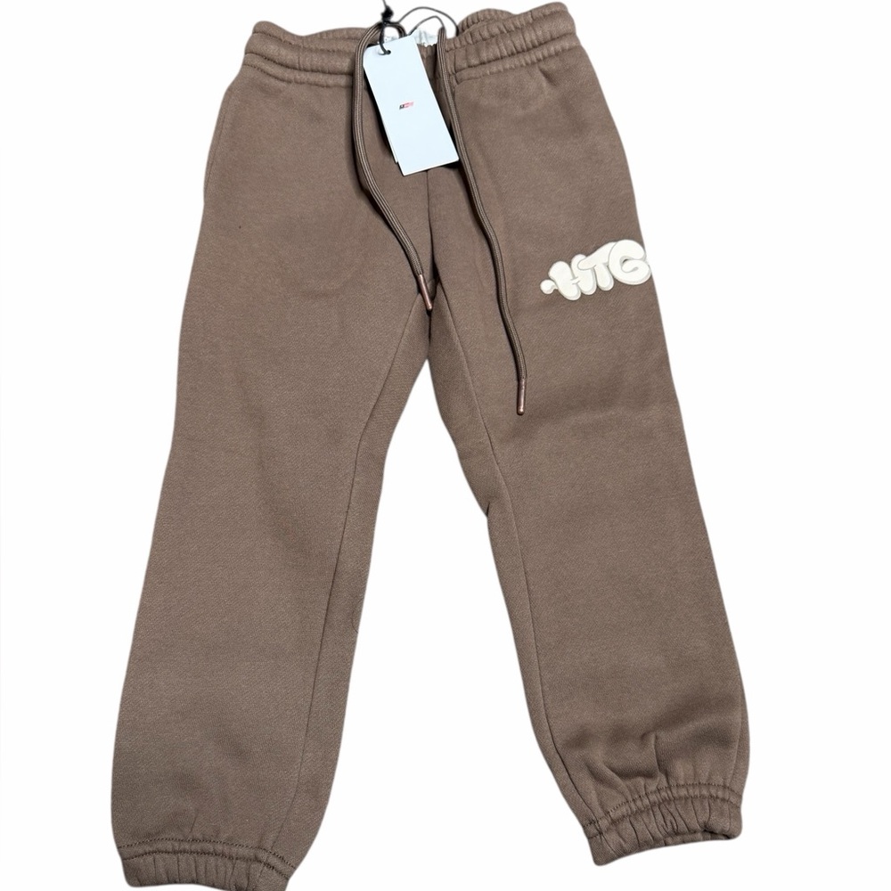 Honor The Gift Kids Fleece Sweatpants‎ Light Brown Size 2 NWT